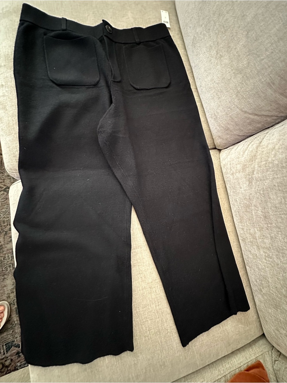 Anthropologie Maeve Colette Knit Crop Wide-Leg Pants XL